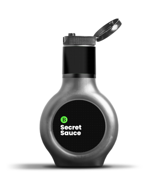 secret sauce bottle